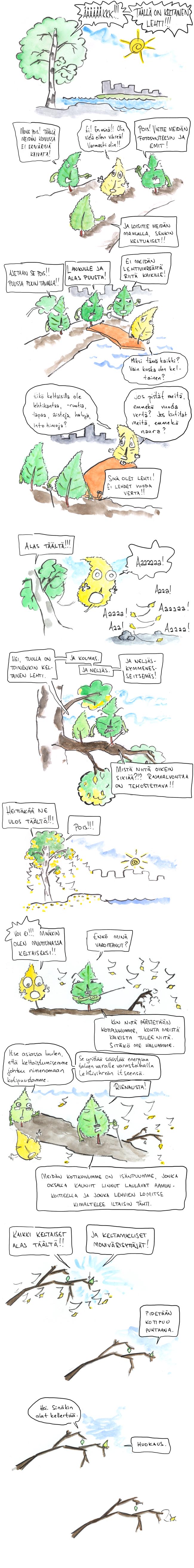Keltaiset lehdet